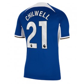 Chelsea Ben Chilwell #21 Hemmakläder 2023-24 Kortärmad